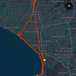 40 km Rundfahrt durch Lima...