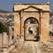 A shot down the colonnaded walk to the second arch