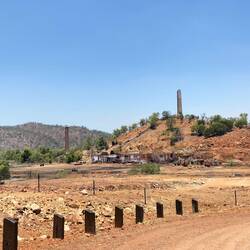 In deze 'mijn' werd gesplitst wat ze in mijnen vonden, om bv koper eruit te halen