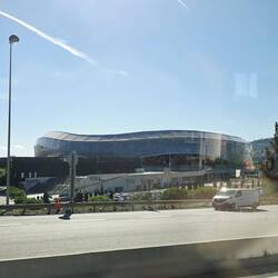 Allianz Riviera... stadion v Nizi.