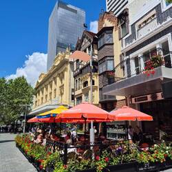 Endlich mal Außengastronomie