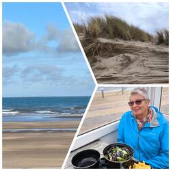 Muschelessen, lecker