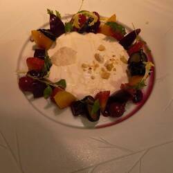 Beets in Mascarpone