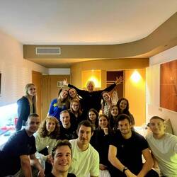 Po večerji... koliko smo se nasmejali in zvedeli novega... ampak vse ostane med nami 😉