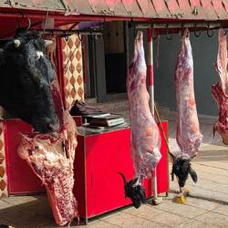 The clasical butchers shop