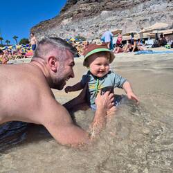 Wellen machen auch Spaß