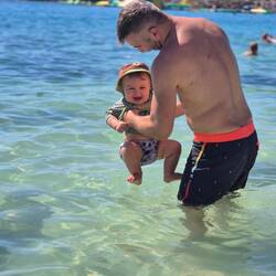 erste Wasserberührungen