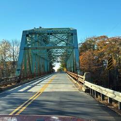 15 ton weight limit. The sign said "Trucks one at a time"