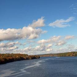 Crossing the Kennebec River