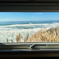 Blick aus dem "Schlafzimmer"