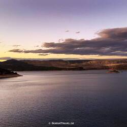 Abends am Flaming Reservoir