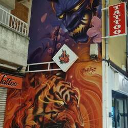 Jeder 3. Laden ist ein tattoo Studio🤔