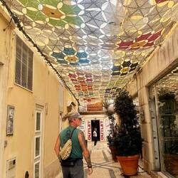 Une rue protégée du soleil 😍