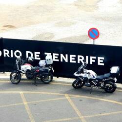 Mein Motorrad steht goldrichtig