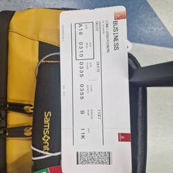 Suprise upgrade to business class. From dubai to dehli