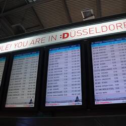 Na wo ist den nur unser Flug ?