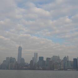 Die Sky Line von New York City