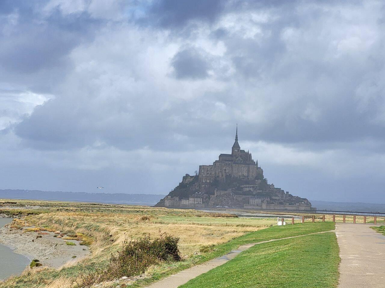Le Mont Saint Michel, der erste Blick.