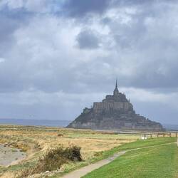 Le Mont Saint Michel, der erste Blick.