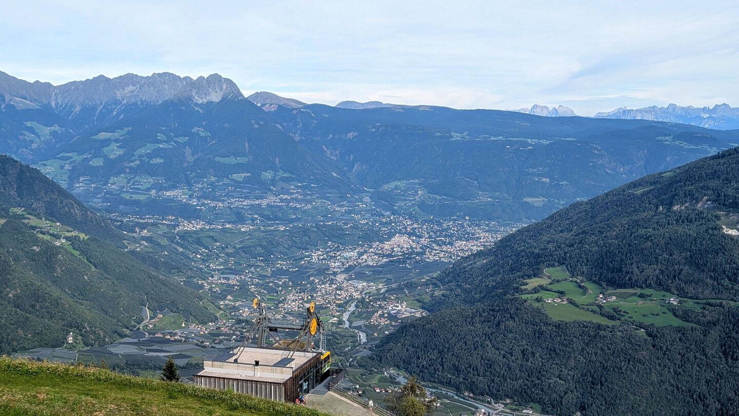 Ausblick von der Terrasse