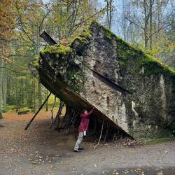 Beeindruckende Wandstärke