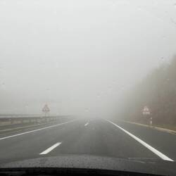 Dicke Suppe oberhalb von Rijeka