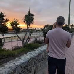 Auf dem Weg zum Abendessen