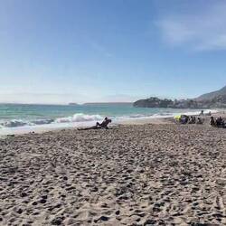 Unser Strand direkt am Campingplatz