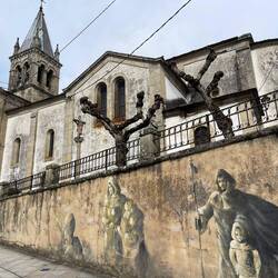Santa Marina Church in Sarria