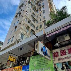 This is the building we were in.