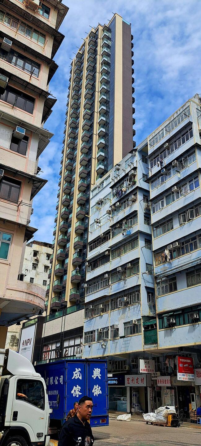 New & old buildings are everywhere...