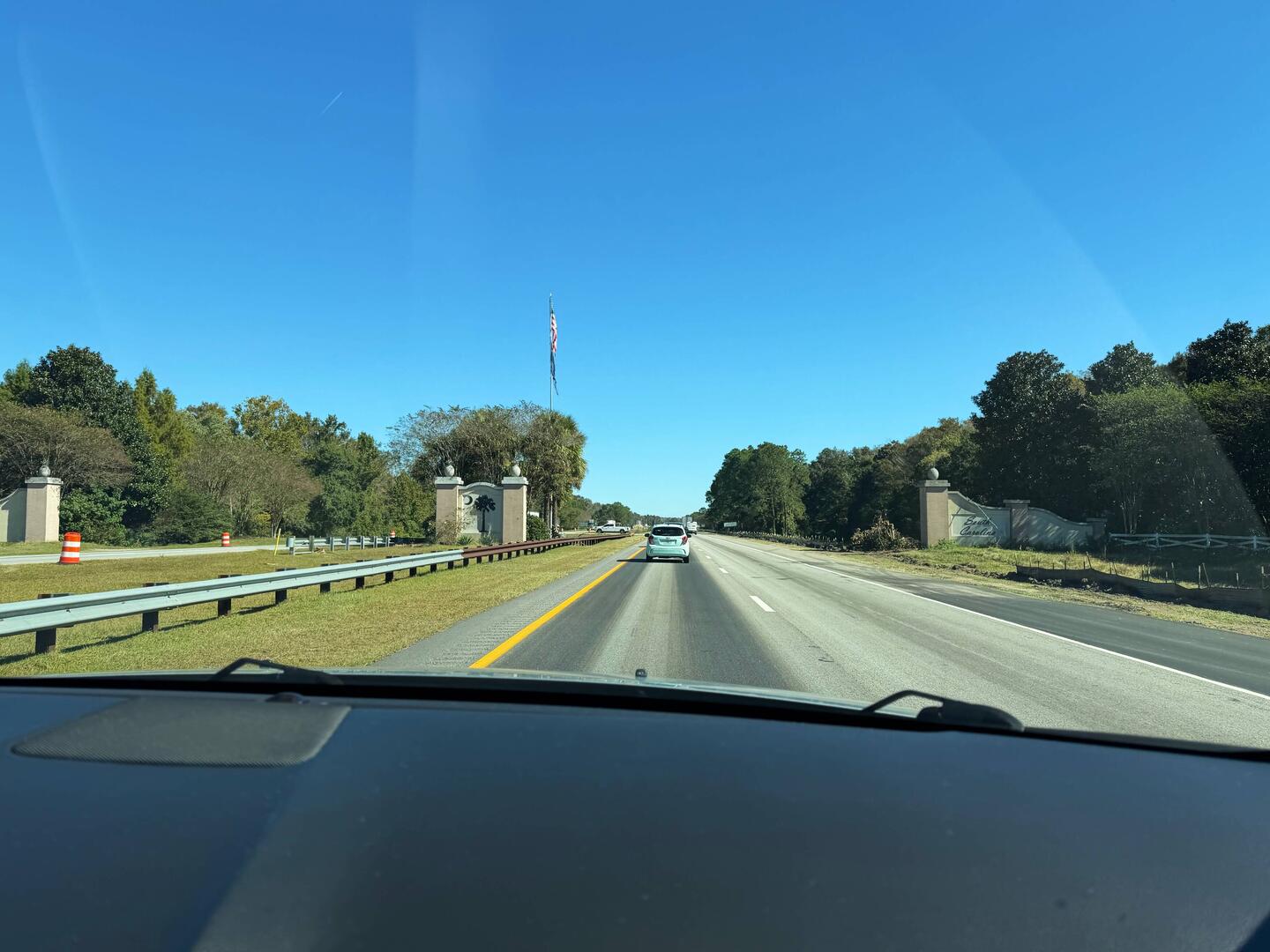 South Carolina state sign. One of our favs!