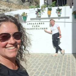 Con rincones y frases lindas.