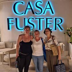 Despedida de Barcelona con unos traguetes y la Ile!!