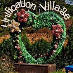 A real village in the DMZ. Symbolic reminder.