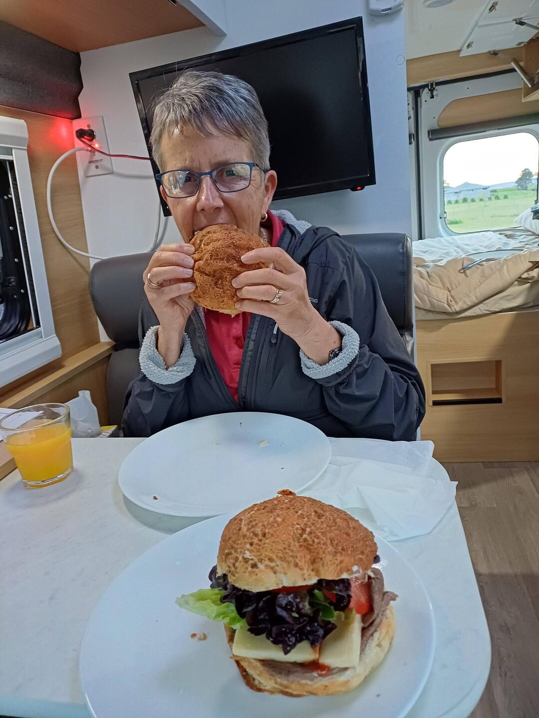 Kangaroo burger