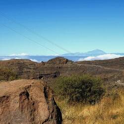 Am Horizont der Teide