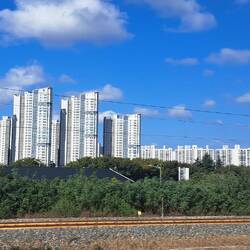 It appears to be similarly dense housing like China.