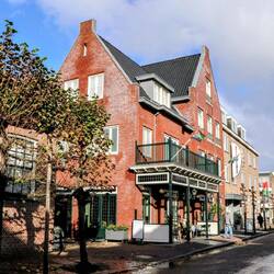 The excellent Hotel Aalsmeer in the town of the same name. It has a fantastic breakfast buffet!