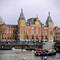 Amsterdam Central Station.