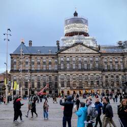 Royal Palace of Amsterdam. Dam Square.