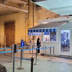 Grenzposten in Nikosia