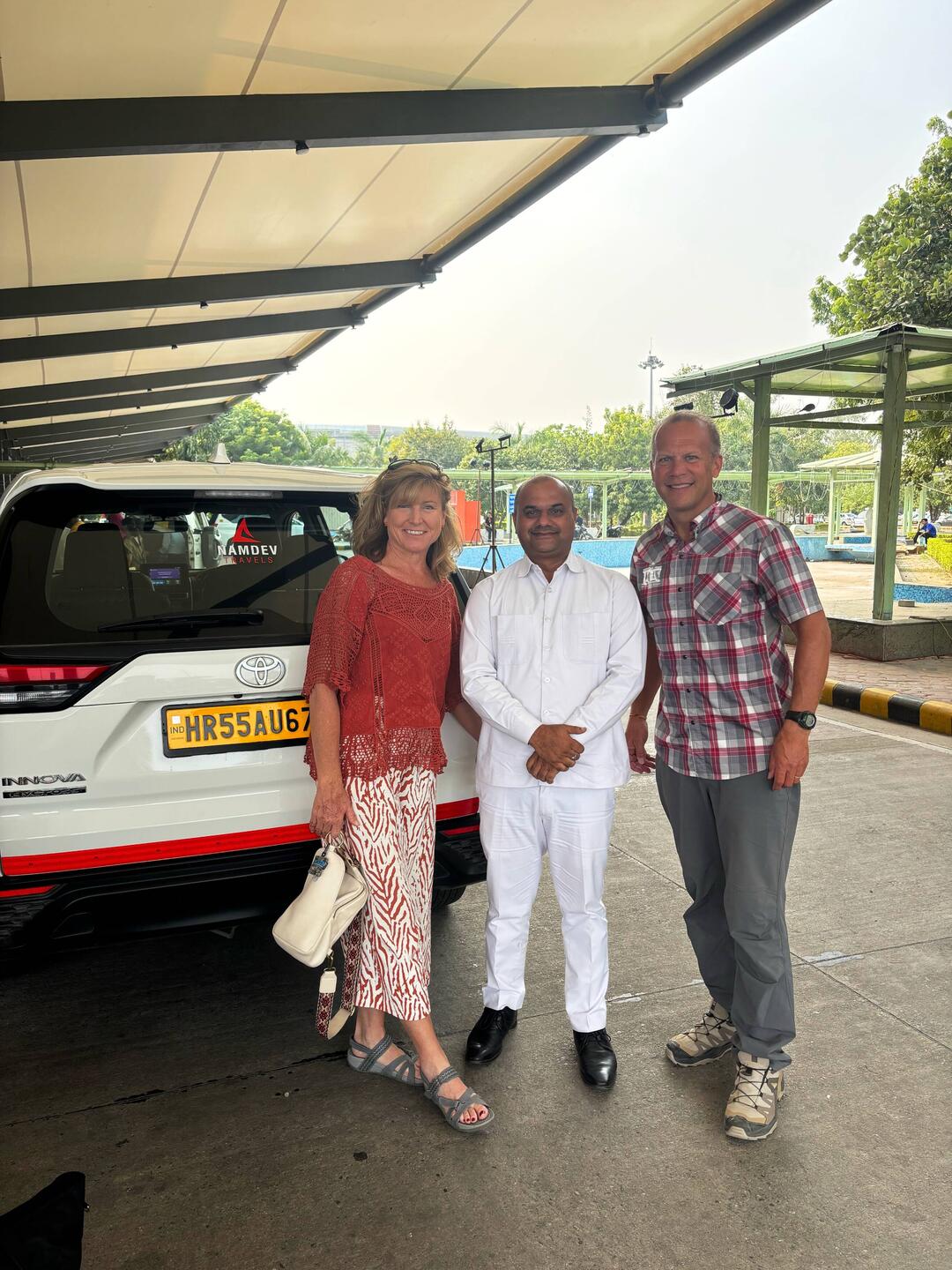 Our driver - Sunnil- who drove us around India for the past 2 weeks!