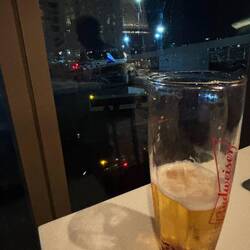 The Adani Lounge at the airport