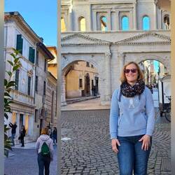 Päuschen vor dem Einlass in die Stadt