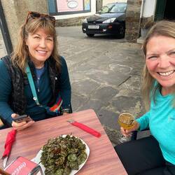 Amy and I are both loving the Padron peppers here. Eating them almost every day!