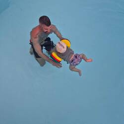 einfach schwimmen, schwimmen, schwimmen