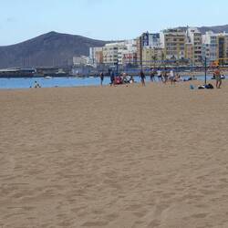 Strand in Las Palmas