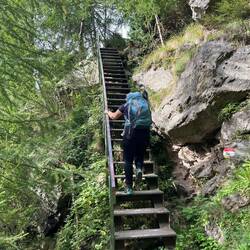 Treppauf, treppab...