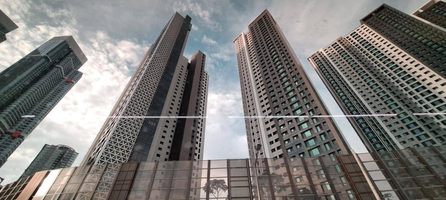 Busan has dense living similar to China.